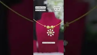 Invisible Chain ✨ #trending #online #invisiblenecklace