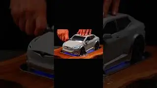 &ldquo;Tesla Cybertruck melts like electric neon cream ⚡ #TechASMR&rdquo;