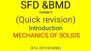 3.1 - introduction SFD & BMD 1