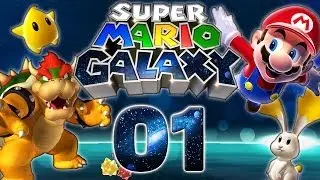 Let's Play Super Mario Galaxy [German] | Part 1 | Mario macht sich zu den Sternen auf !