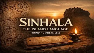 The Hidden History of the Sinhala Language