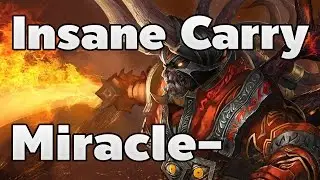 Insane Carry Doom by Miracle- Ranked Match - Dota 2 RedArchon