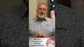 PACT Act Provisions for Gulf War Combat Veterans