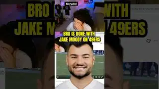 JAKE MOODY RANT AFTER MISSING 49ERS EXTRA POINT #shorts #nfl #football #49ers