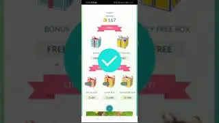 Daily free box and bonus box contents pokemon go