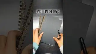 how to track habits 📕👆💥#habits #tracker #journaling #howtogerna # journaldiary #tutorial #trending