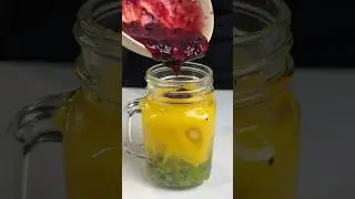 Kiwi orange and Blueberry Mixed Juice #shorts
