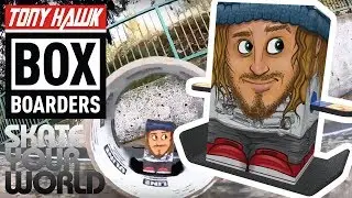 Tony Hawk Box Boarders! - SKATE PARK