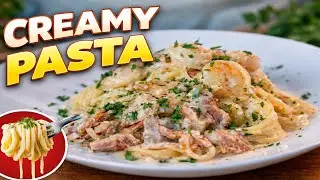 Delicious Creamy Shrimp Pasta Recipe | Easy Homemade Comfort Food