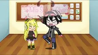 Tyler tries to drink milo with Zoe//I made this Gacha animation since 2024//
