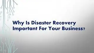 Webinar: Backup & Disaster Recovery 2021