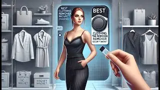 🔒 Display Safety Magnetic Security Case | Best Clothing Tag Remover Security Magnet 🧲