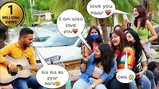 Randomly Signing Prank On Cute Girls Dheere Dheere Meri Zindagi me Aana honey Singh by Iklakh sainy