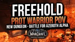 BFA ALPHA: PROT WARRIOR TANK POV FREEHOLD NEW DUNGEON  - Method Sco