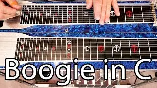Boogie in C | Pedal Steel Guitar Lesson