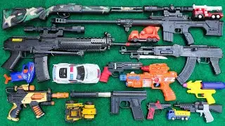 Tembak Tembakan AK47 Sniper Rifle M16 Nerf Gun Blaster Gun Glock Pistol M790 Cowboy Gun Water Gun