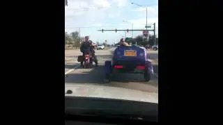 Bike week 2016. Purple bike