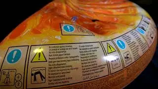 Popping inflatable Orange Slice part 2