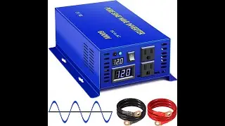XYZ INVT 600 watt Pure Sine Wave Inverter Review - Pros & Cons - XYZ INVT 600 watt inverter