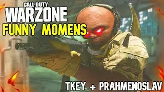 Tkey + Prahmenoslav Warzone Funny moments !!!