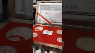 Золотые монеты на ярмарке нумизматов Numismata 2025 в Германии  #collecting  #coin #collection
