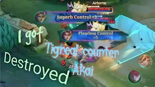 Tigreal live countered by Akai
