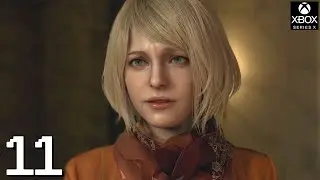 RESIDENT EVIL 4 REMAKE Gameplay Walkthrough Part 11 - Play As Ashley