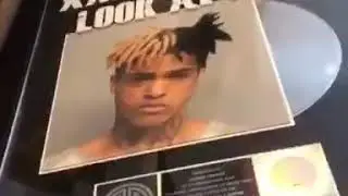 XXXTentacion received his certified platinum plaque for his track 