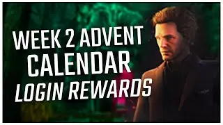 Advent Calendar WK 2! Login Rewards + STORE CODES | Dead By Daylight