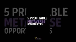 5 Profitable Metaverse Opportunities #tahawal #metaverse #nft #meta #facebook #art #bitcoin #defi