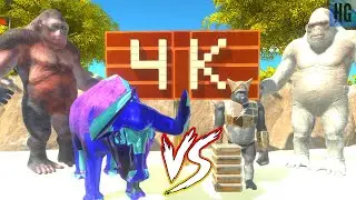 Goro, Gorgon and George Rampage VS  Primates and Fantasy Rivals + BONUS - 4K SPECIAL- ARBS