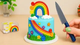 Beautiful Double Rainbow Cakes🌈 1000+ Satisfying Rainbow Chocolate Cake Recipe