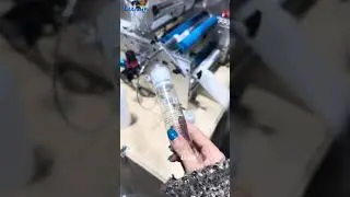 Semi-automatic Round Bottle Labeling Machine #machine