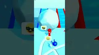 Crazy Snow Racing Game ❄️🔥 | Mobile Gaming #music #shorts