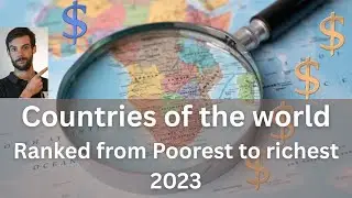 All Countries Ranked by Net Monthly Income (Lowest to Highest)