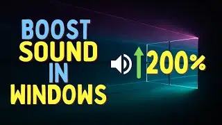 How To Enhance System Volume In Windows 7,8,10 || Increase Your Volume Upto 200%