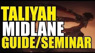 TALIYAH MID GUIDE (TALIYAH SEMINAR) - Taliyah Tutorial VS ZED/AKALI (TWO FULL GAMES ANALYSIS) D3 EUW