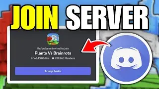 Как присоединиться к Discord-серверу Plants vs Brainrots (пошагово)