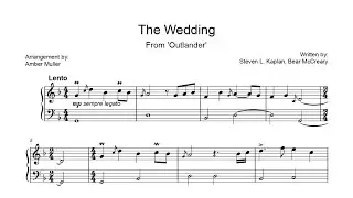 Outlander - The Wedding | Intermediate Piano Sheet Music