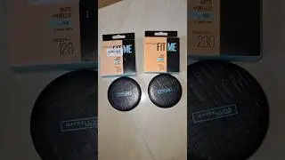 Maybelline FitMe 128 Vs 230😱 #shorts #review #makeup #maybelline #helloprana #youtube #youtubeshorts