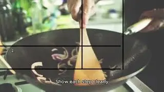 Information about Cooking Recipes &ndash; Only show ingredients and steps, no face needed.