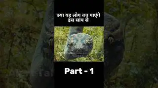 The snake saw them part 1 | movie explained in Hindi | short horror story #movieexplanation