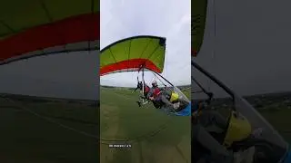 Nusileidimas i&scaron;jungus variklį | Engine-off Landing #engineoff #ultralight #adventure #aviationshorts