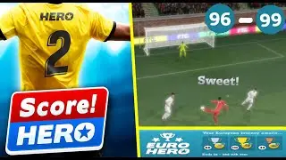 Score! Hero 2 - Euro Hero Event - Level 96 - 99 - Complete 3 Stars Walktrough