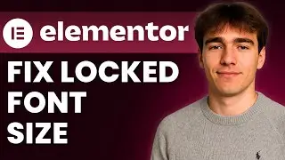 Как исправить проблему с размером шрифта в Elementor, который нельзя изменить (Учебное пособие 2026)