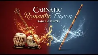 Carnatic Fusion Romantic Tabla X Flute | Finance,Study , Work, Business, and Relaxation