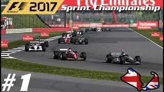 F1 2017: Classic Cars Sprint Championship (Random Grid Race) - Race 1 - Britain