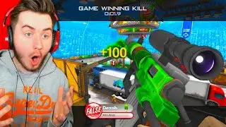 I HIT A CRAZY TRICKSHOT ON THE NEW BEST TRICKSHOTTING GAME! (False Front Trickshotting w/ 4 SHOTS!)