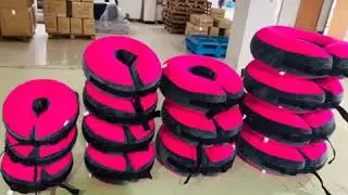 Direct factory supply, high-quality inflatable pet collars,