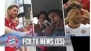 NYC emocionada con el Bayern | #AudiFCBTour